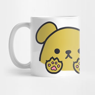 cute kawaii golden retriever dog Mug